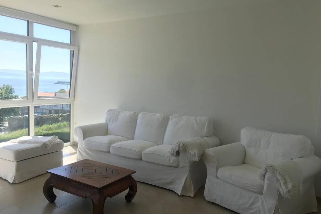 Apartamento Primera Linea De Playa Finisterre Buitenkant foto